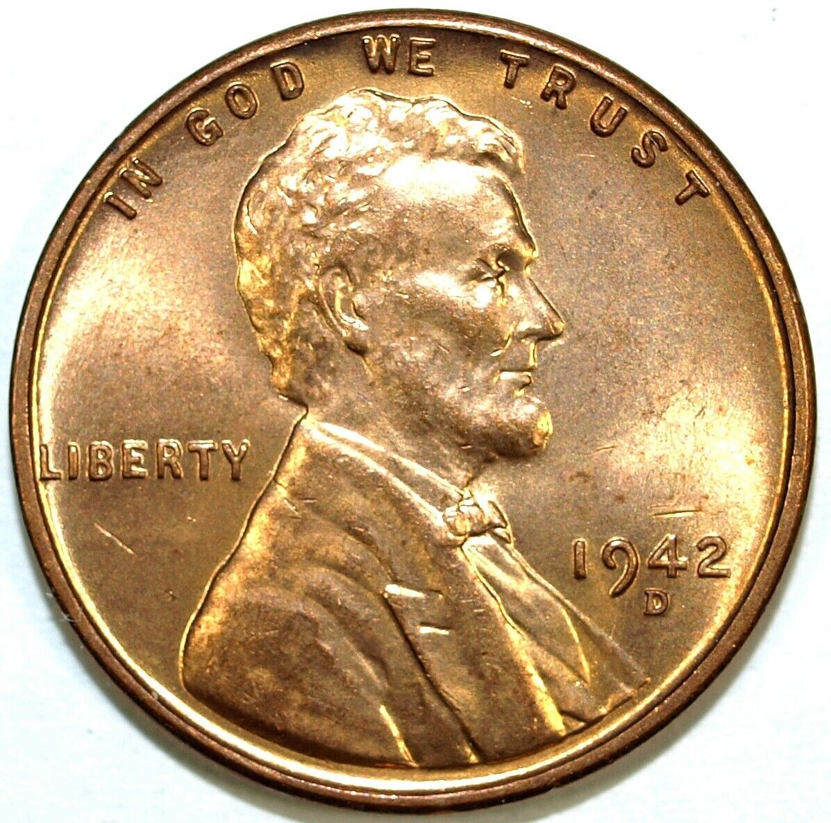 1942 D Lincoln Cent ☆☆ UnCirculated ☆☆ Great Set Filler 132