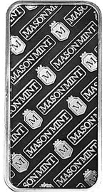 10 Ounce Mason Mint Cast Silver Bar .999 ☆☆ Great Investment