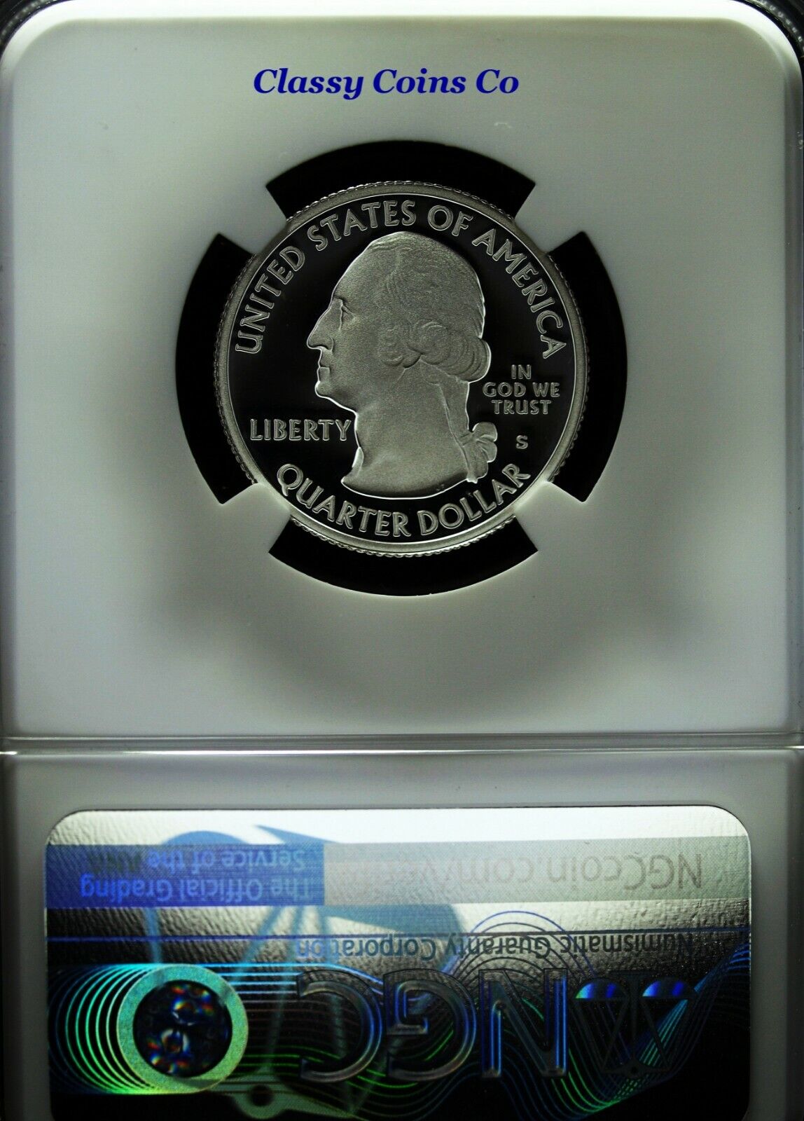 2021 S NGC Proof 70 UCAM Silver Washington Crossing ATB Quarter ☆☆ First Release