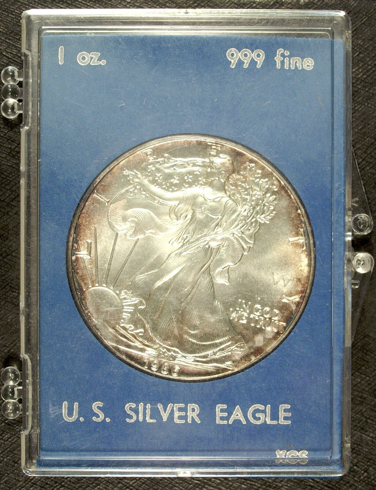 1986 U.S. Mint American Silver Eagle ☆☆ Uncirculated ☆☆ Great Collectible 604