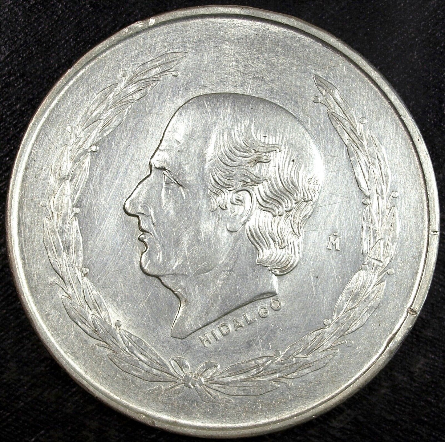 1951 Mexico Cinco 5 Pesos Silver Hidalgo Uncirculated ☆☆ 305