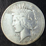 1934 S Peace Silver Dollar ☆☆ Circulated Cleaned ☆☆ Great Set Filler 117