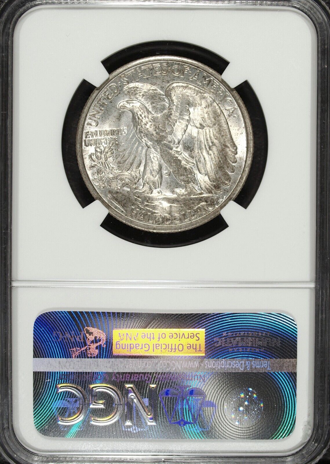 1944 S NGC MS 64 Walking Liberty Silver Half Dollar ☆☆ Great For Sets 021