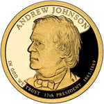 2011 S Andrew Johnson Presidential US Proof Dollar ☆☆ Great For Sets ☆☆