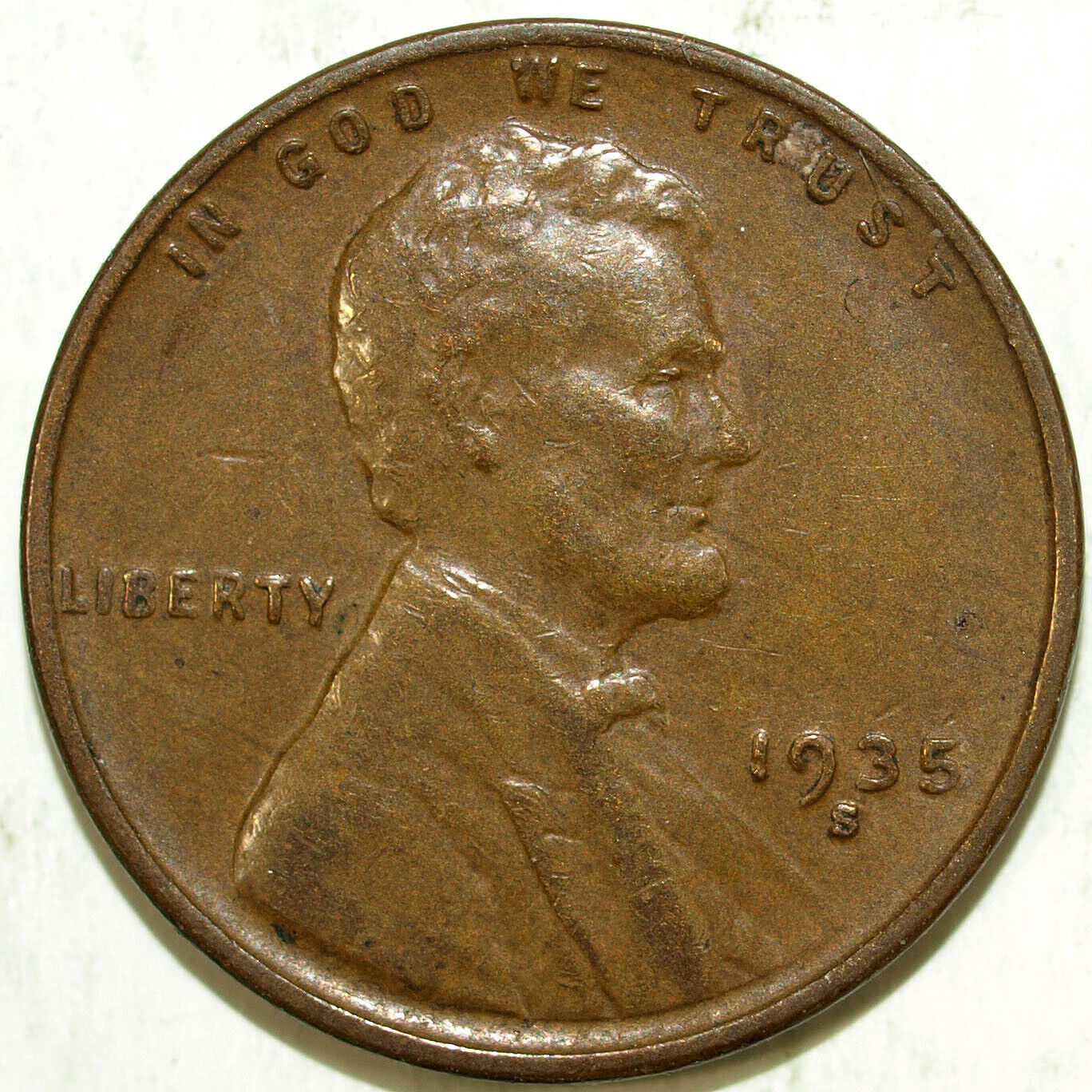 1935 S Lincoln Cent ☆☆ Circulated ☆☆ Great Set Filler 507