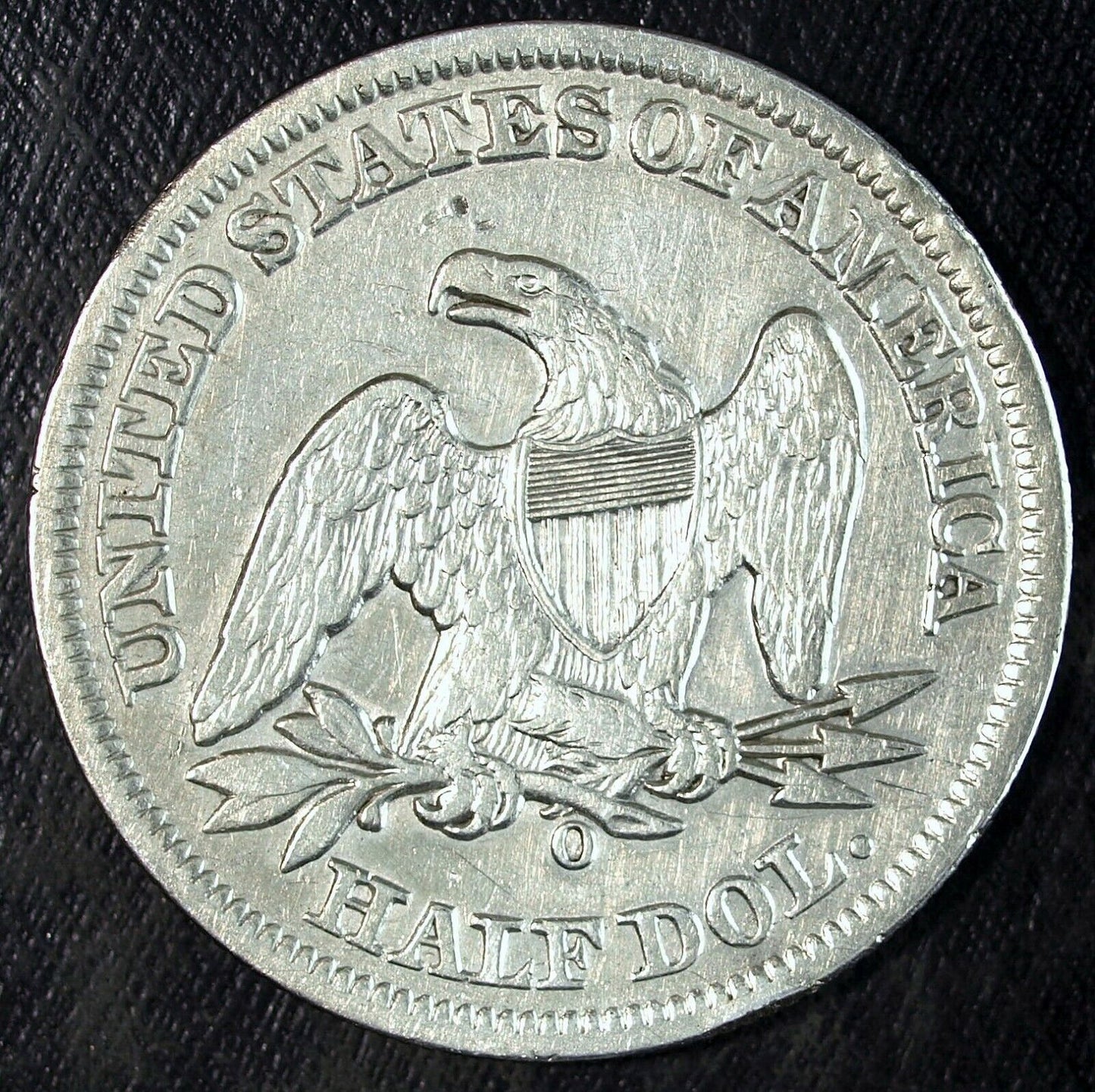 1858 O Seated Liberty Silver Half Dollar ☆☆ Circulated ☆☆ Great For Sets 308