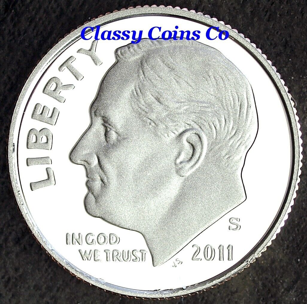 2011 S Clad Proof Roosevelt Dime ☆☆ Great for Sets ☆☆ Fresh Out of Proof Set