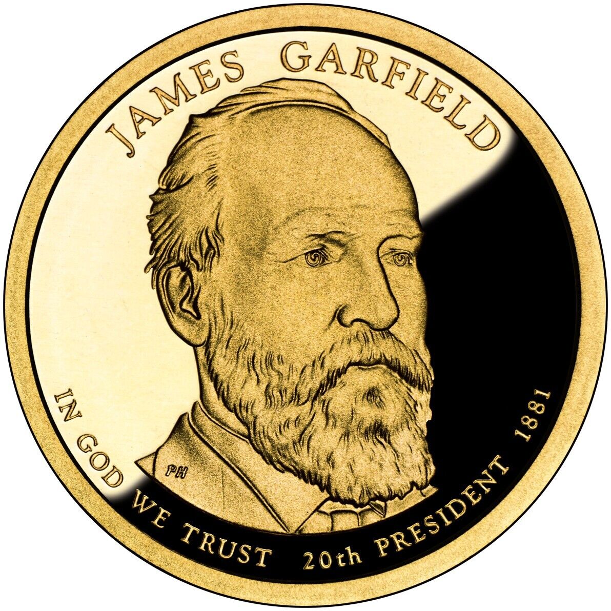 2011 S James Garfield Presidential US Proof Dollar ☆☆ Great For Sets ☆☆