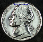 1967 SMS Brilliant Uncirculated Jefferson Nickel ☆☆ Great For Sets ☆☆