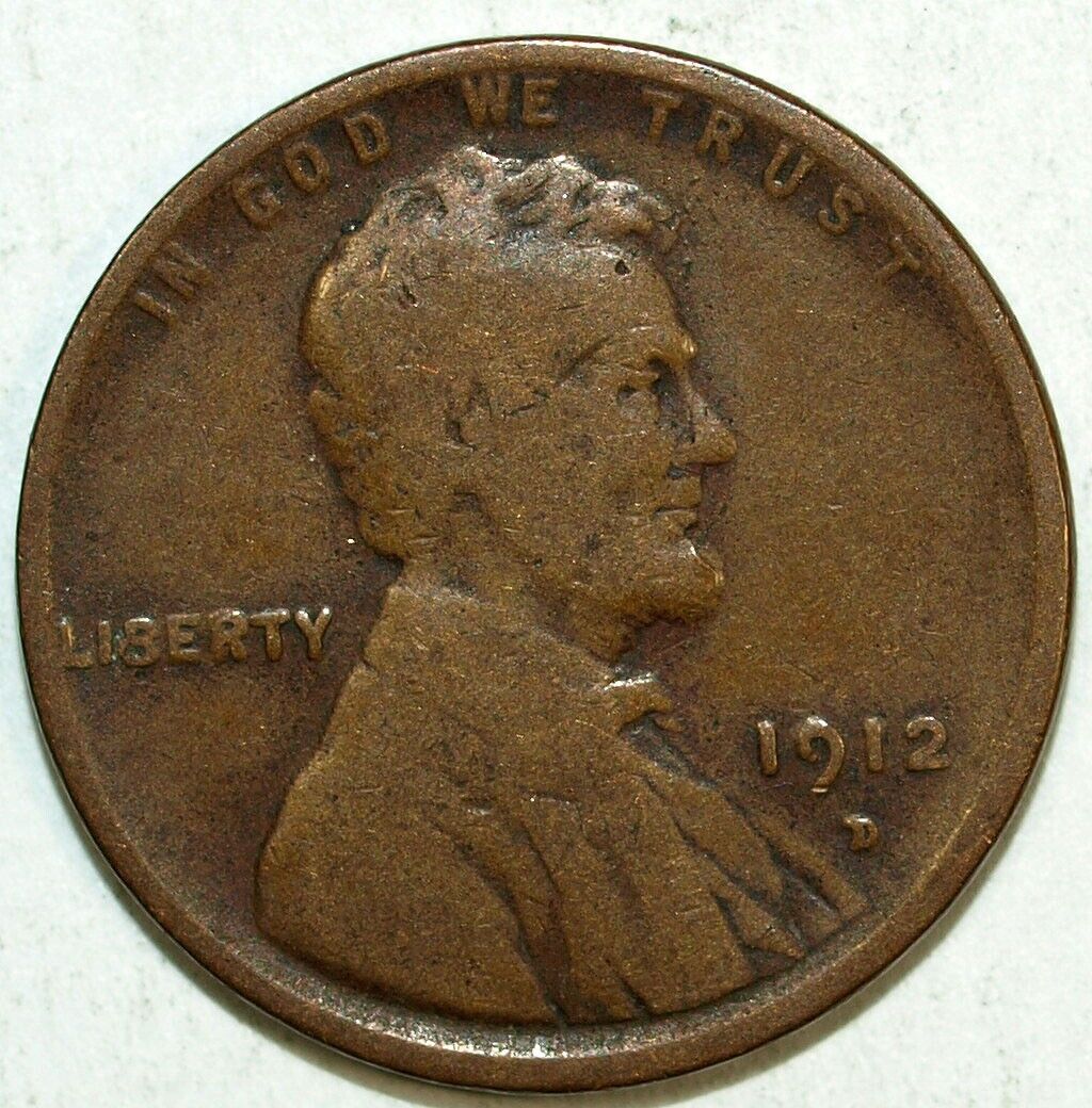 1912 D Lincoln Cent ☆☆ Circulated ☆☆ Great Set Filler 503