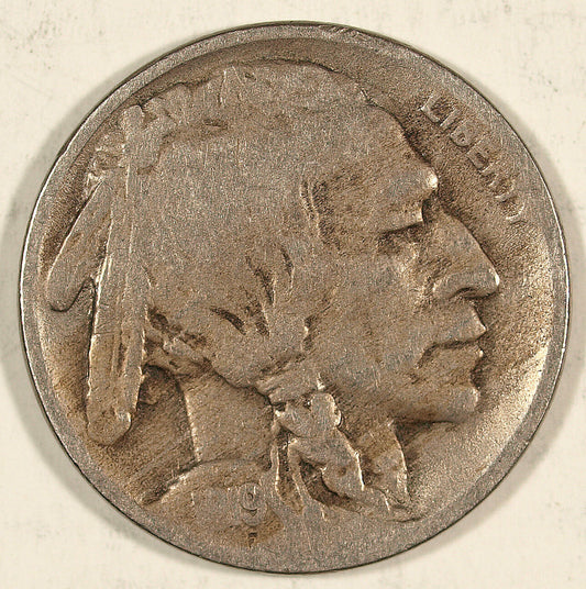 1919 S Buffalo Nickel ☆☆ Circulated ☆☆ Great Book Filler 117