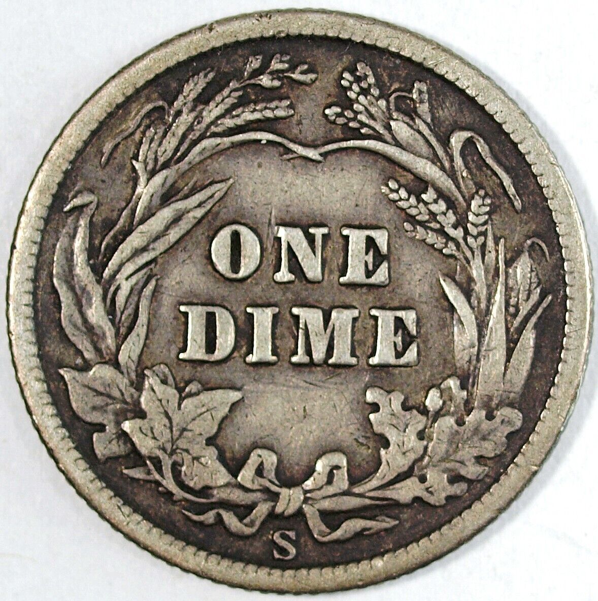 1906 S Barber Silver Dime ☆☆ Circulated ☆☆ Great Set Filler 255