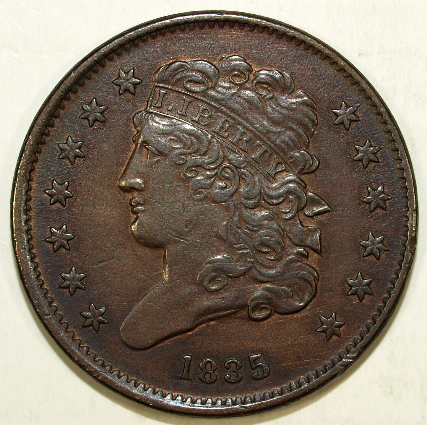 1835 C-1 AU Classic Head Half Cent ☆☆ Great For Sets ☆☆ 475