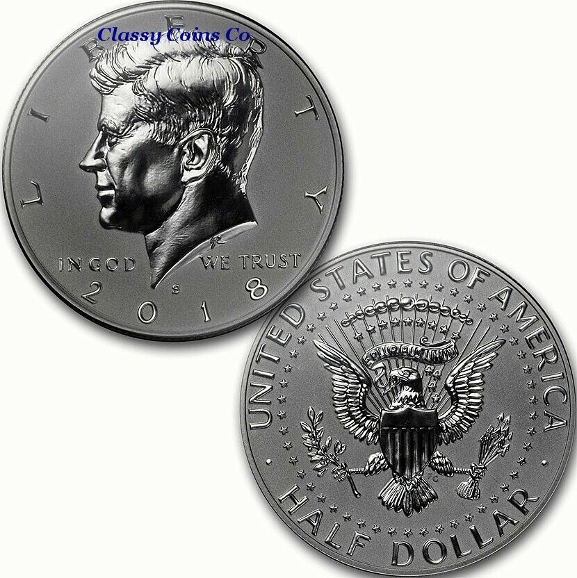 2018 S Reverse Proof Silver Kennedy Half Dollar ☆☆ For Sets ☆☆ From Proof Set