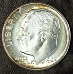 1962 P Uncirculated Roosevelt Silver Dime ☆☆ Great Toning ☆☆ 400