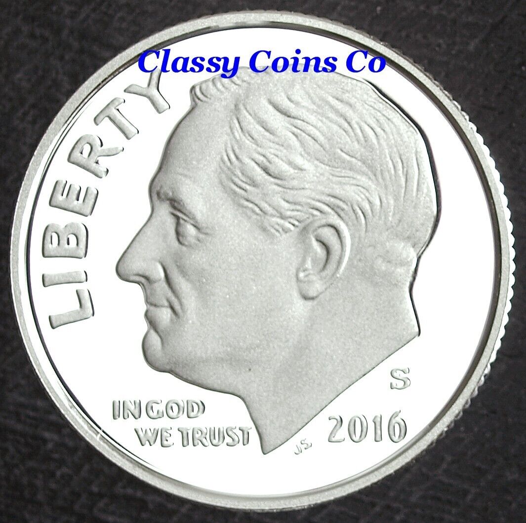 2016 S Clad Proof Roosevelt Dime ☆☆ Great For Sets ☆☆ Fresh Out of Proof Set