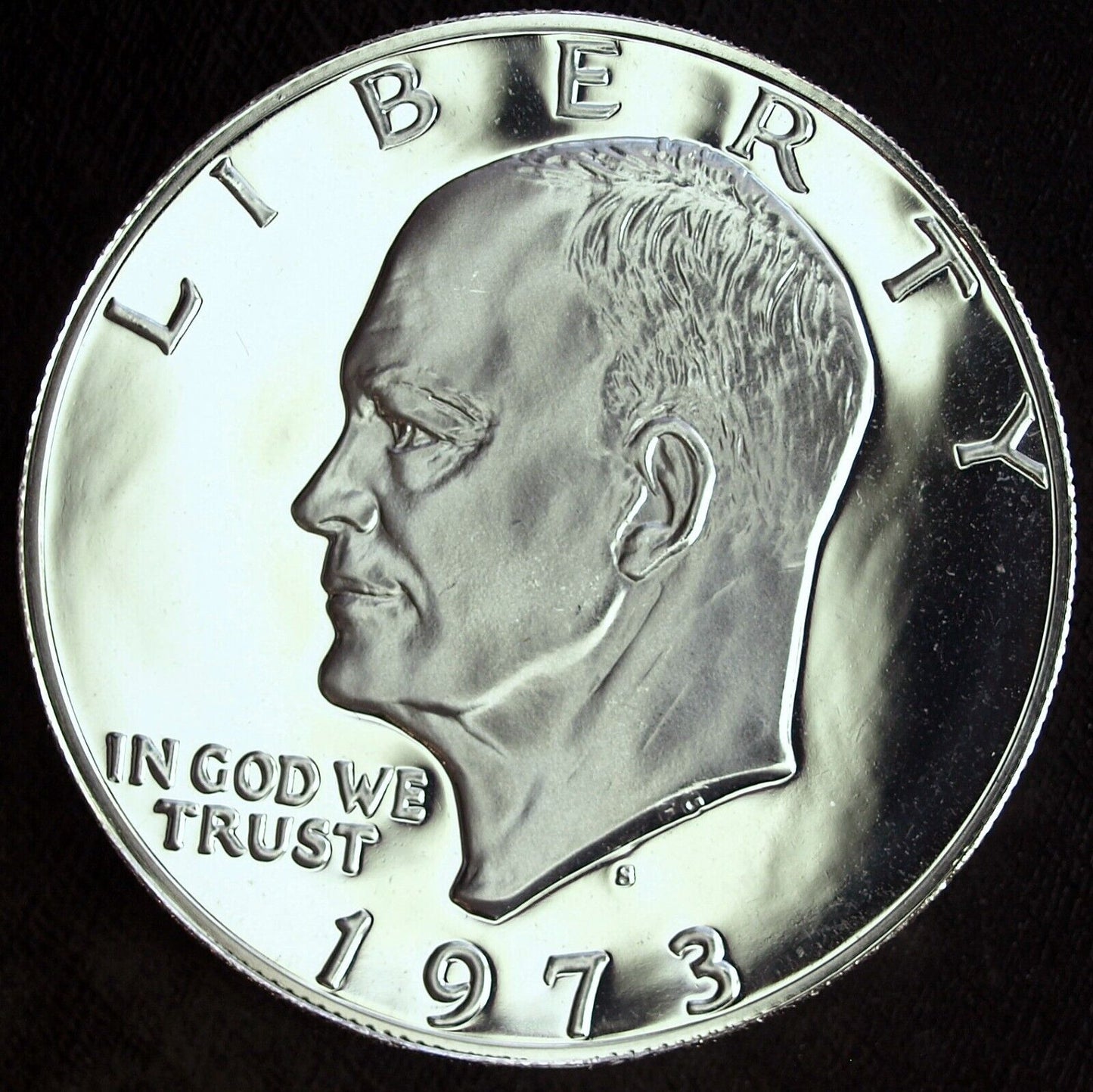 1973 S Gem Proof Silver Eisenhower Dollar ☆☆ Great Set Filler ☆☆ 116