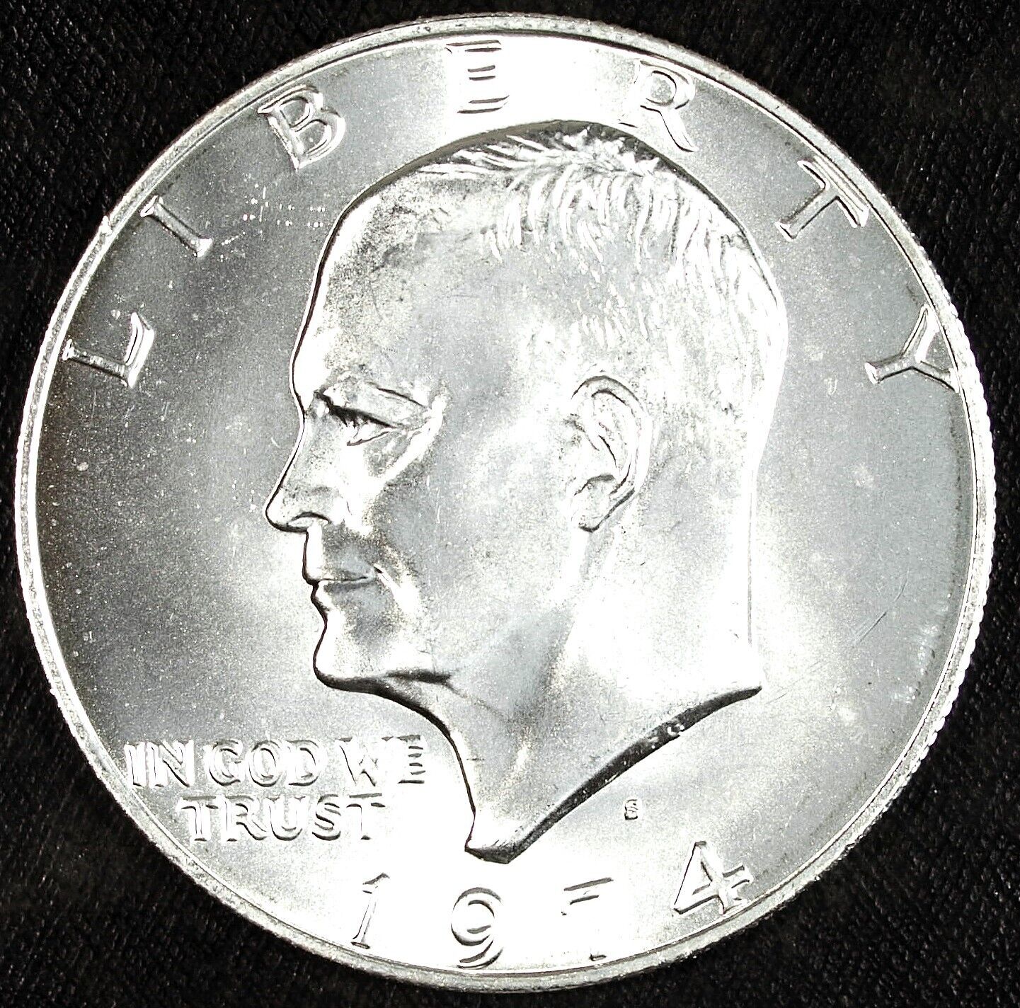 1974 S Silver Uncirculated Eisenhower Dollar ☆☆ Great For Sets ☆☆ 451