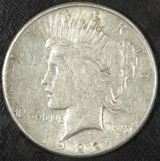 1922 S Peace Silver Dollar ☆☆ Circulated ☆☆ Great Set Filler 211