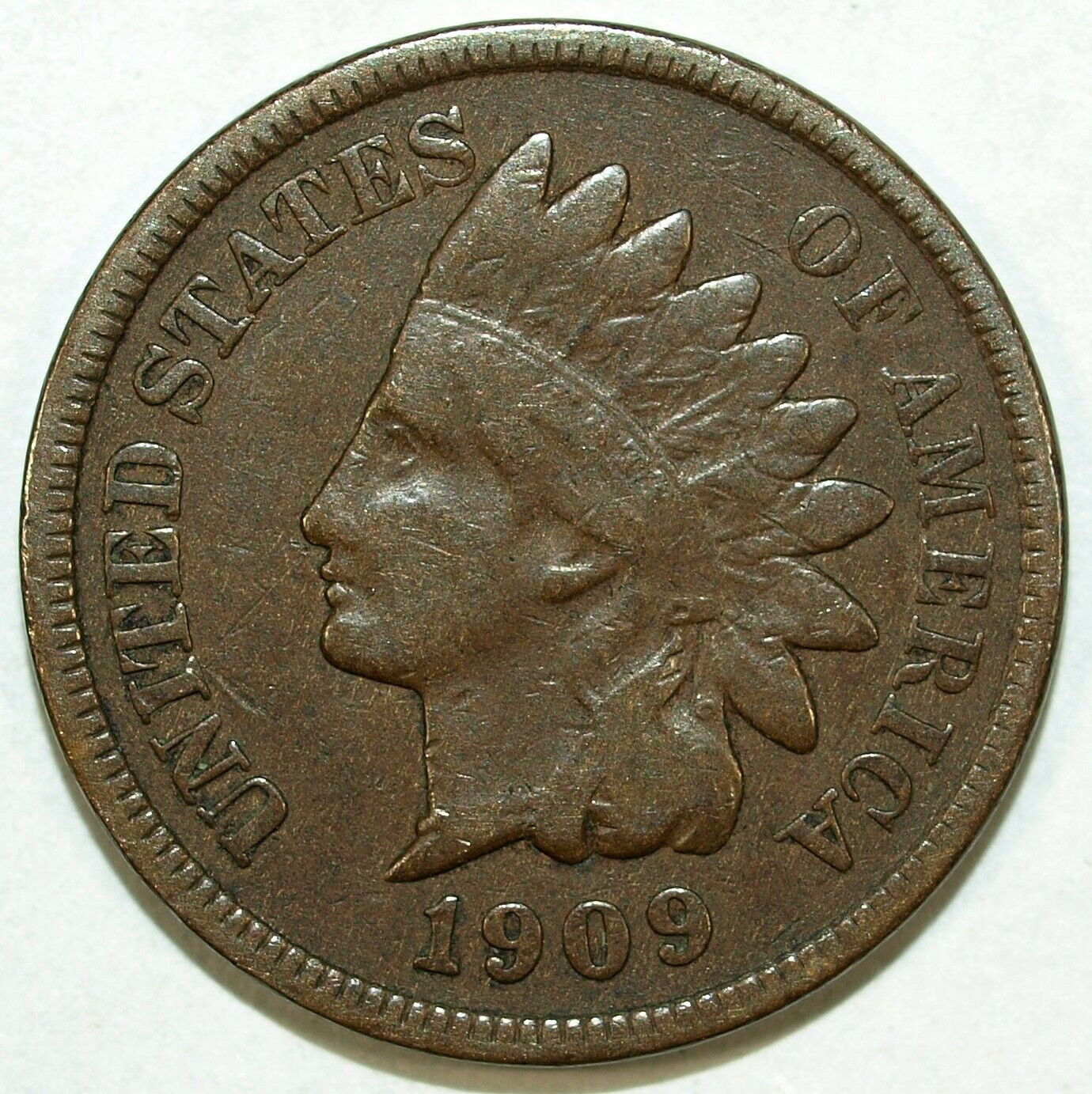 1909 Indian Head Circulated Cent ☆☆ Great Set Filler ☆☆ 282