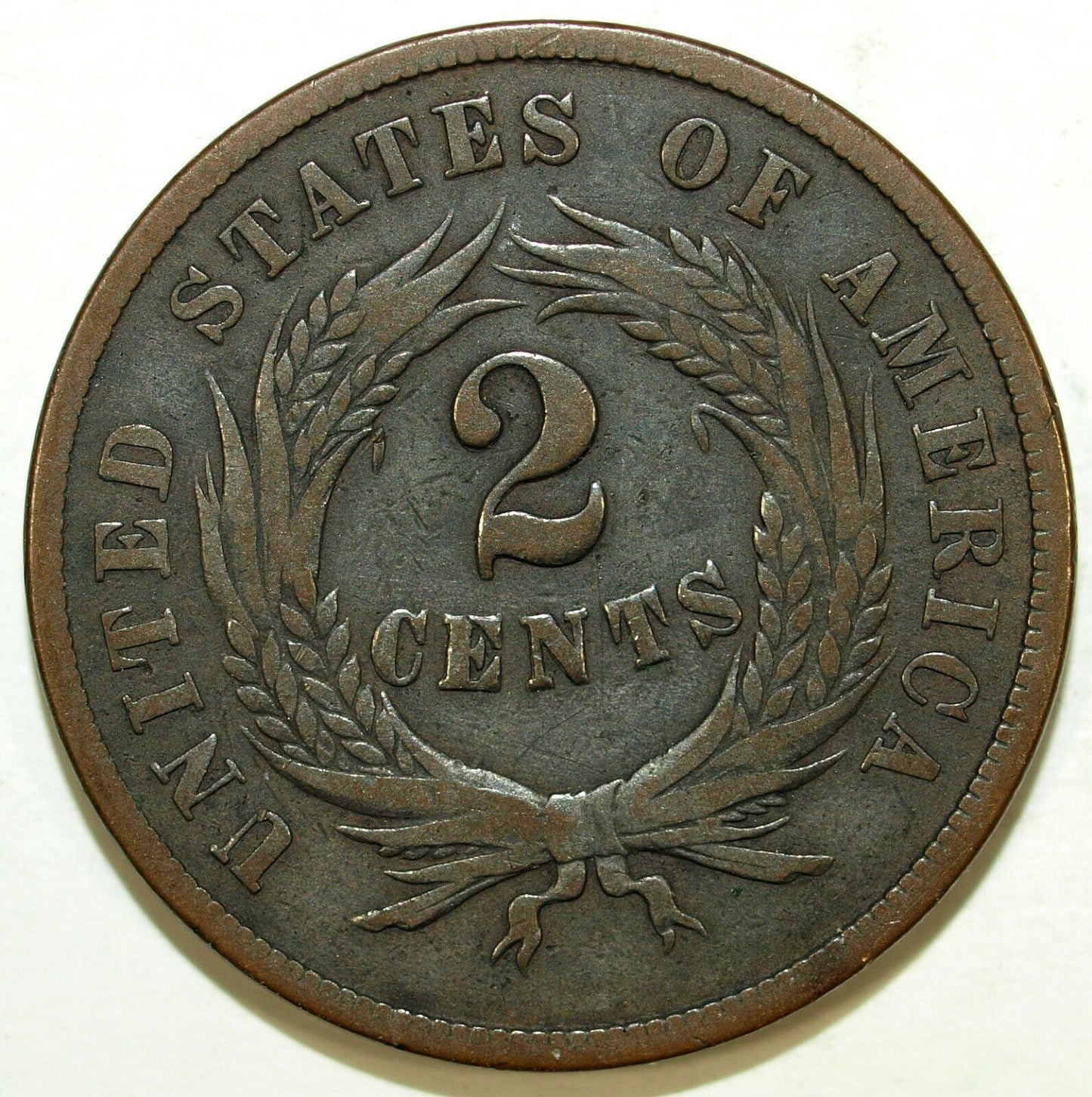 1865 Two Cents ☆☆ Circulated ☆☆ Great Set Filler 192