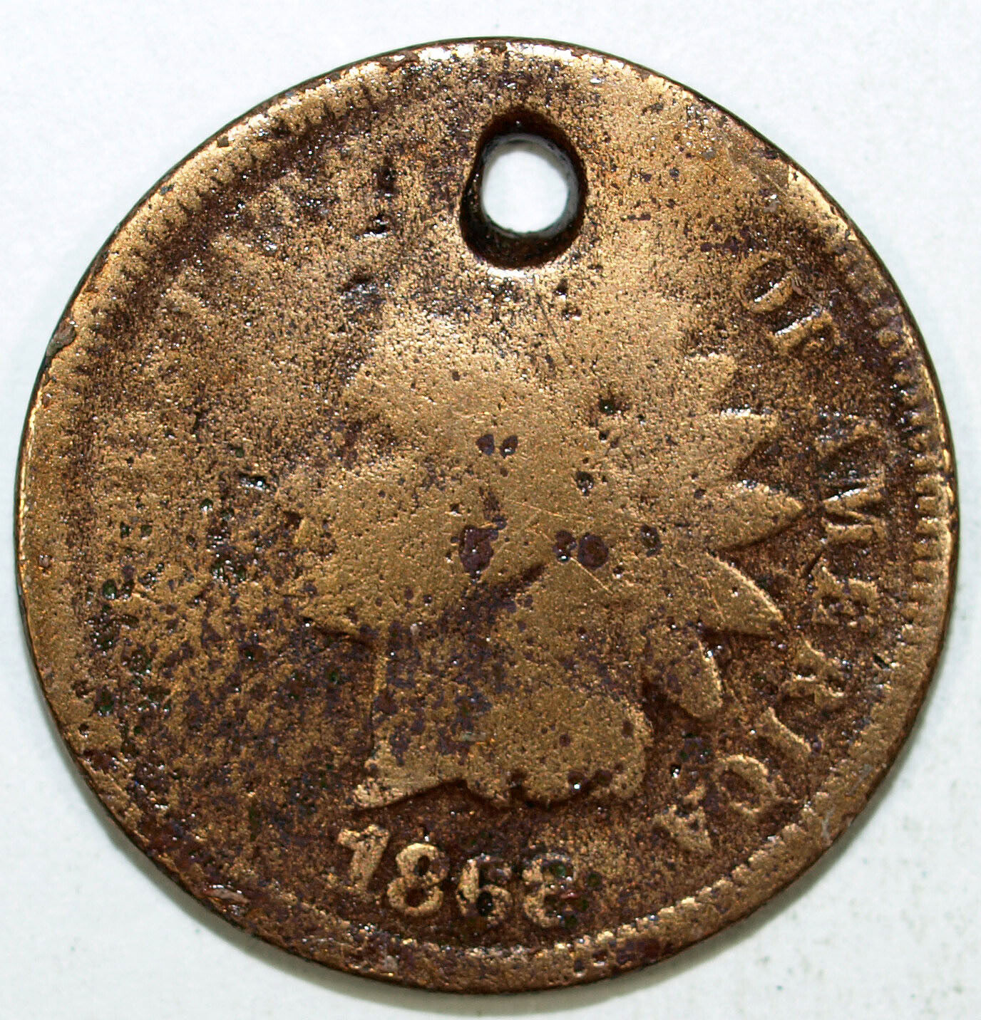 1868 Indian Head Circulated Cent ☆☆ Great For Sets ☆☆ 506