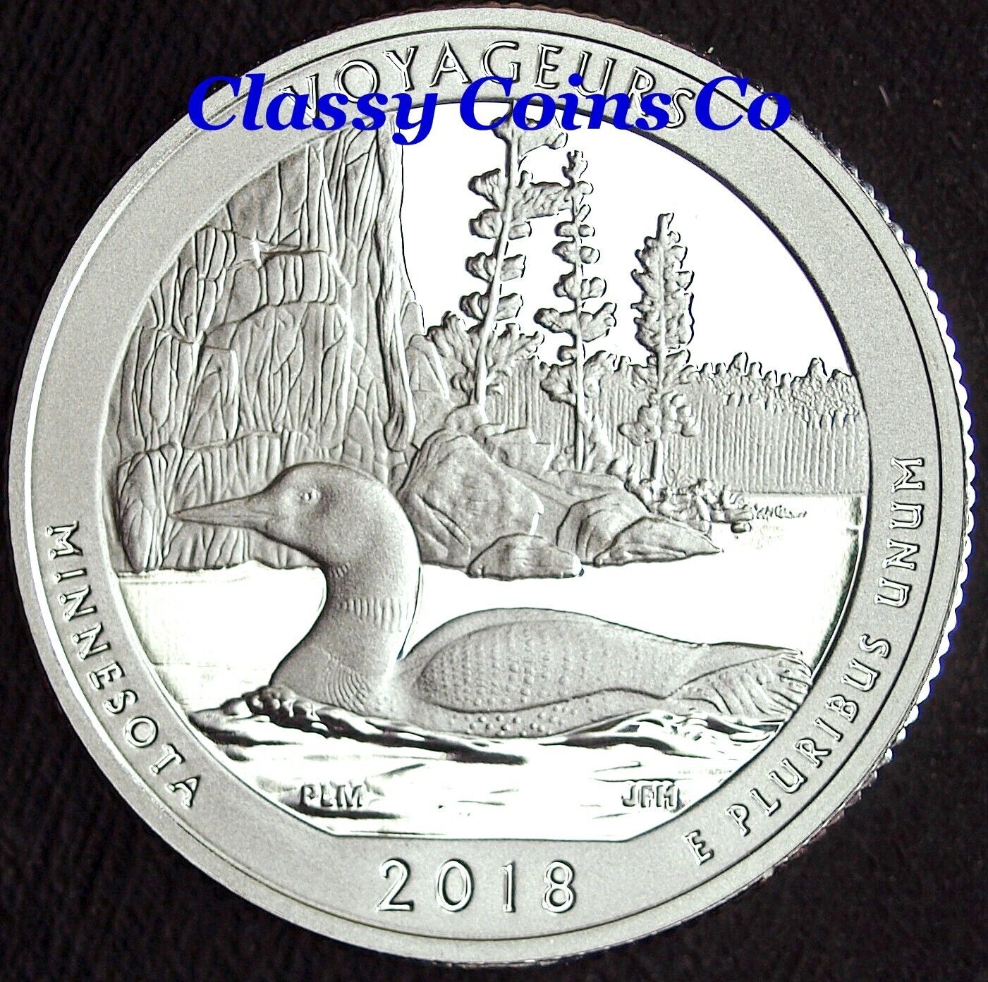 2018 S Clad Proof Voyageurs National Parks ATB Quarter ☆☆ Minnesota