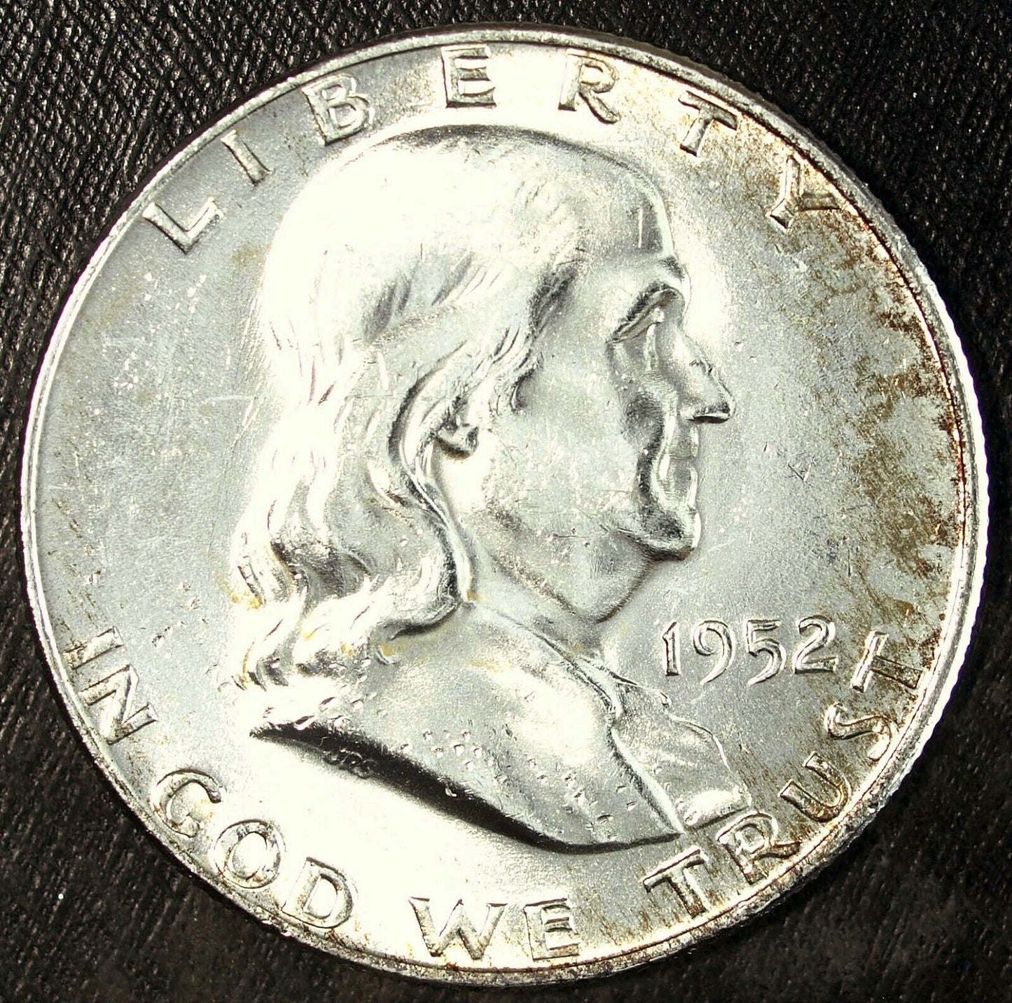 1952 D Franklin Silver Half Dollar ☆☆ UnCirculated ☆☆ Great Set Filler 446