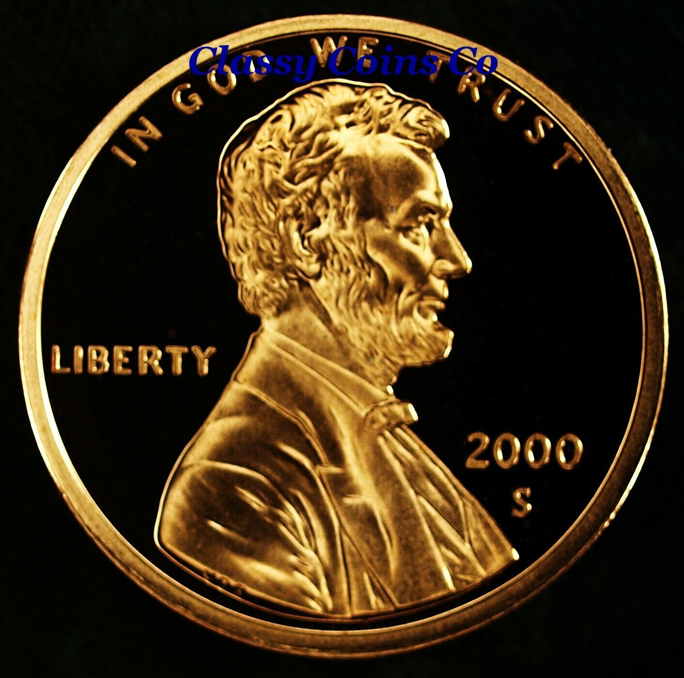 2000-S Proof Lincoln Cent ☆☆ Great For Sets ☆☆ Fresh From Proof Set