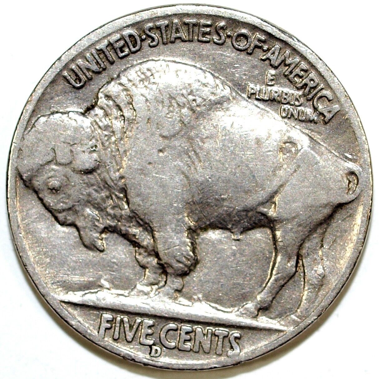 1937 D Buffalo Nickel ☆☆ Circulated Nickel ☆☆ Great Set Filler 159