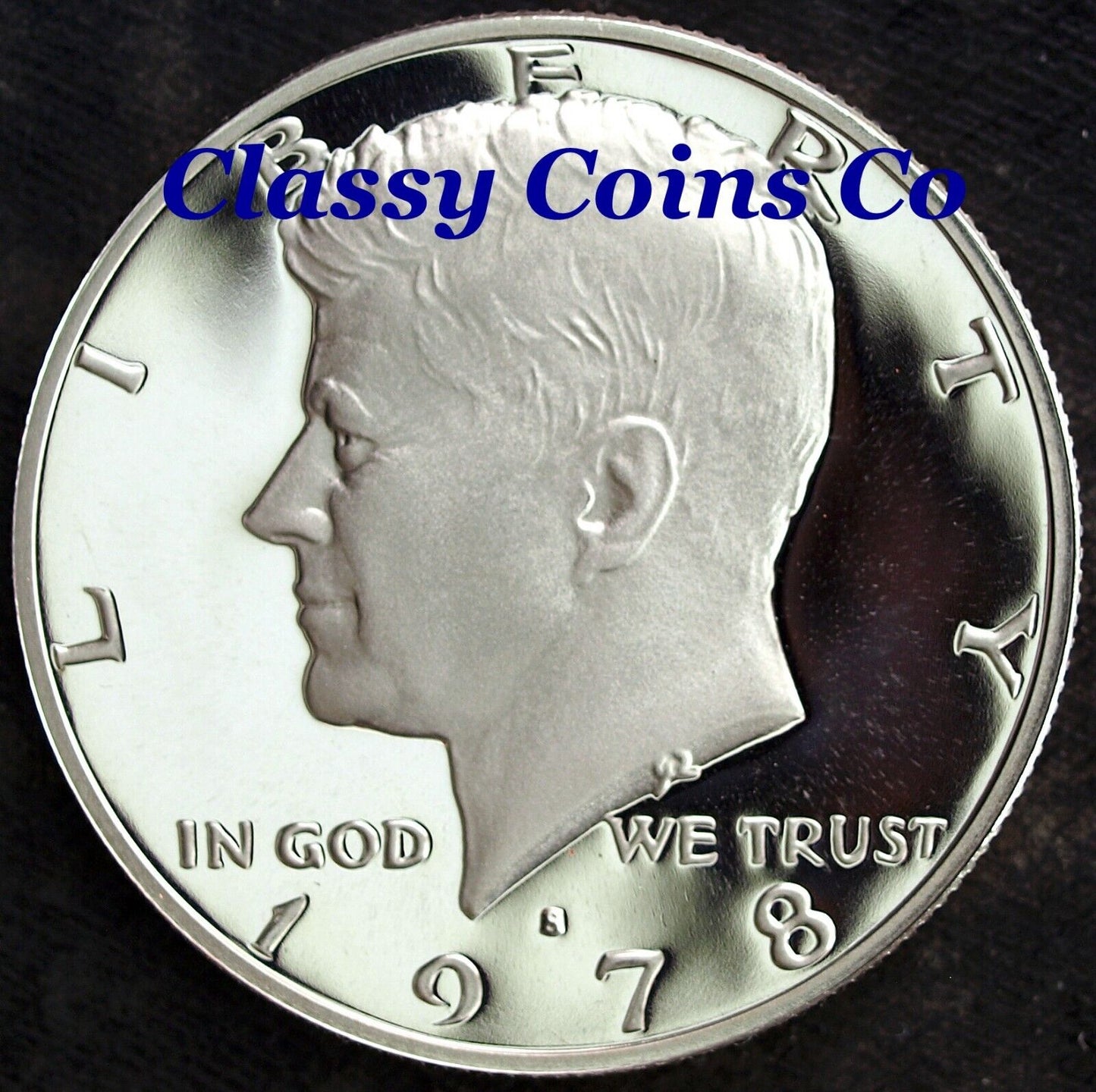 1978 S Gem Proof Clad Kennedy Half Dollar ☆☆ Great Set Filler ☆☆