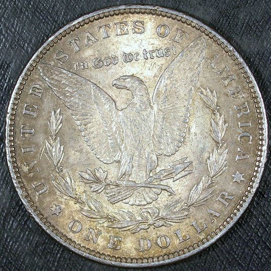 1896 P Morgan Silver Dollar ☆☆ Circulated Lightly Toned ☆☆ Great Set Filler 122