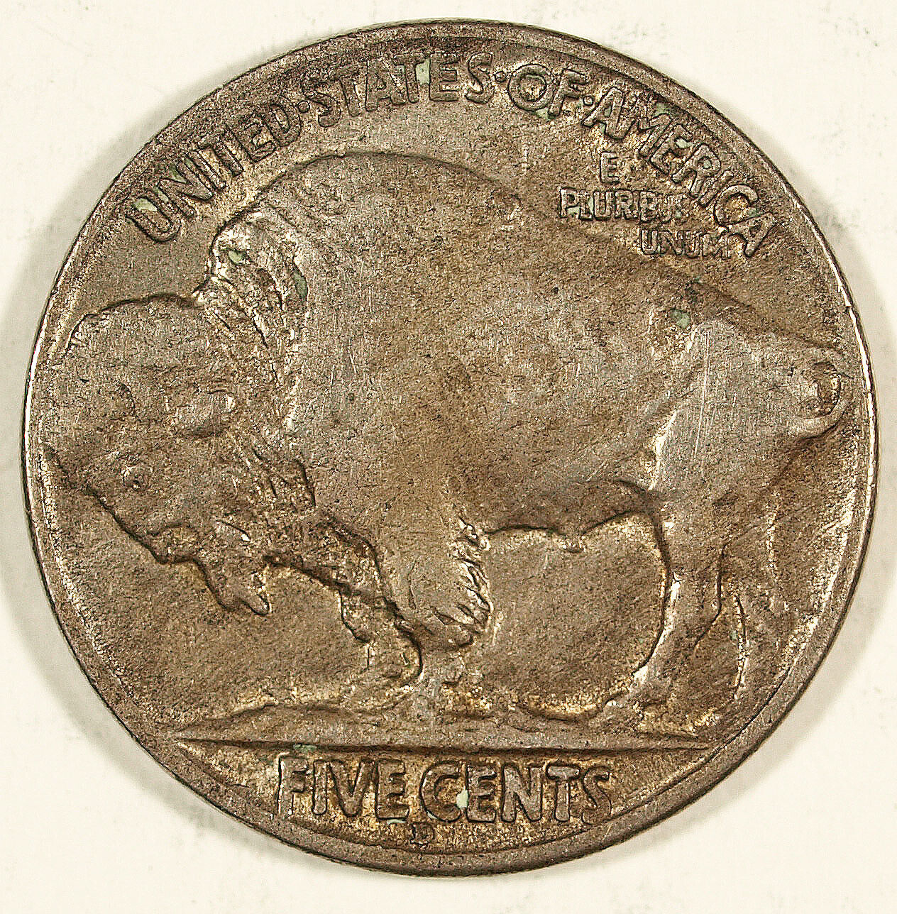 1913 D Type 2 Buffalo Nickel ☆☆ Circulated ☆☆ Great Book Filler 116