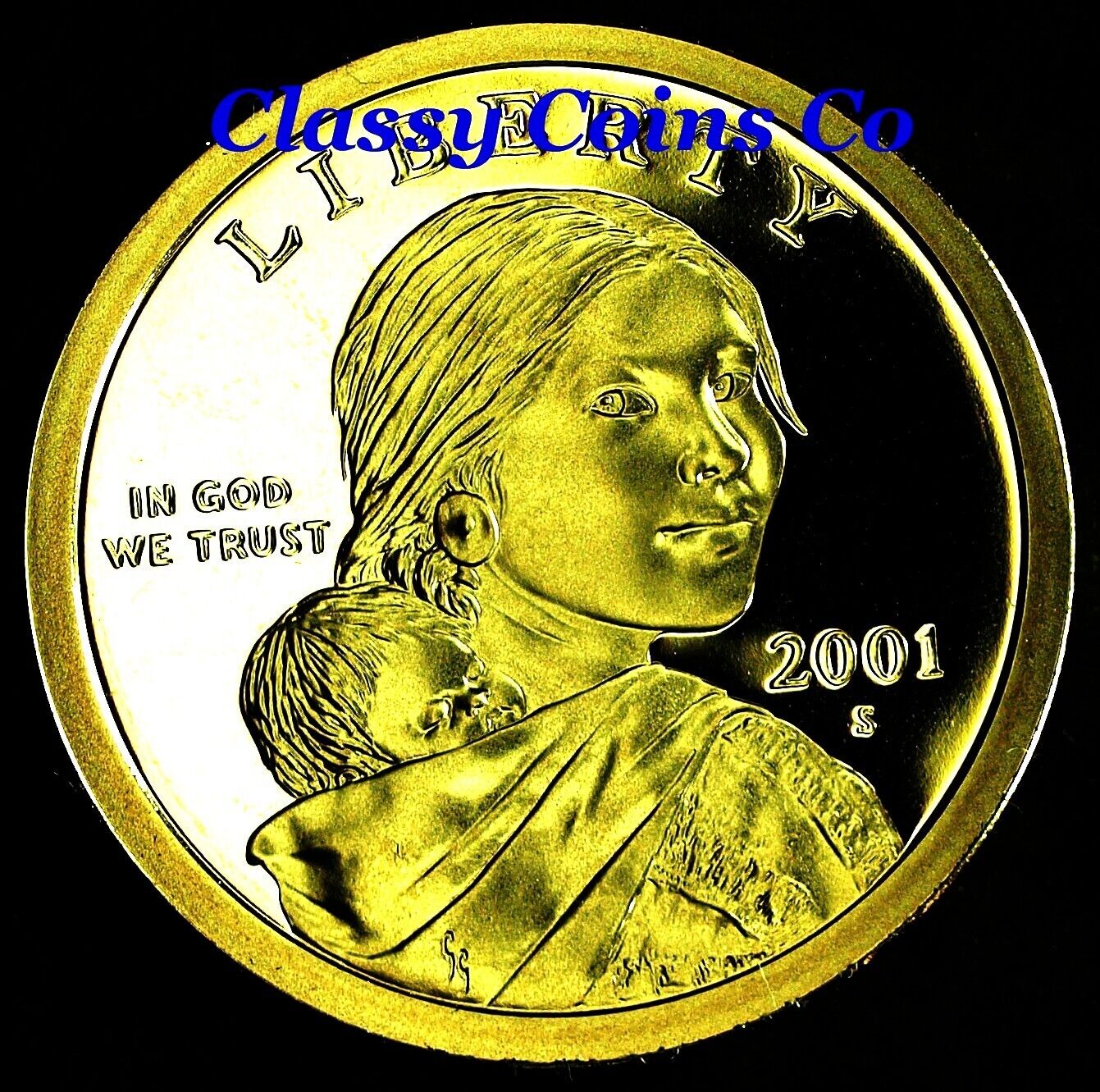 2001-S Proof Sacagawea Dollar ☆☆ Great For Sets ☆☆ Fresh From Proof Set