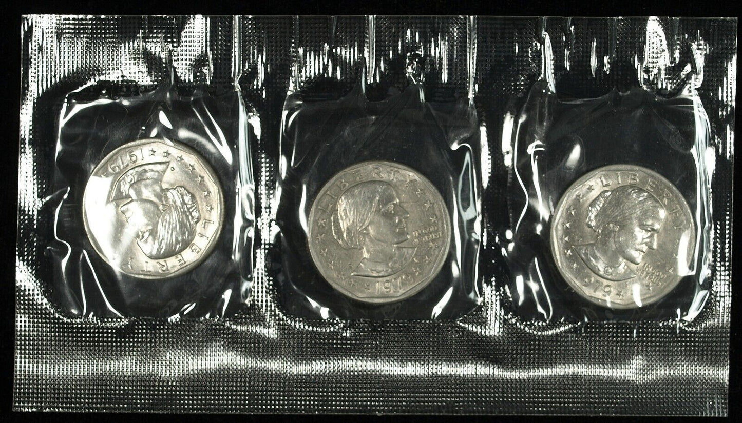 1979 Susan B. Anthony Dollar Souvenir Set ☆☆ Great Collectible ☆☆ 503