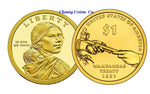 2011 S Proof Sacagawea Native American Dollar ☆☆ Wampanoag Treay 1621