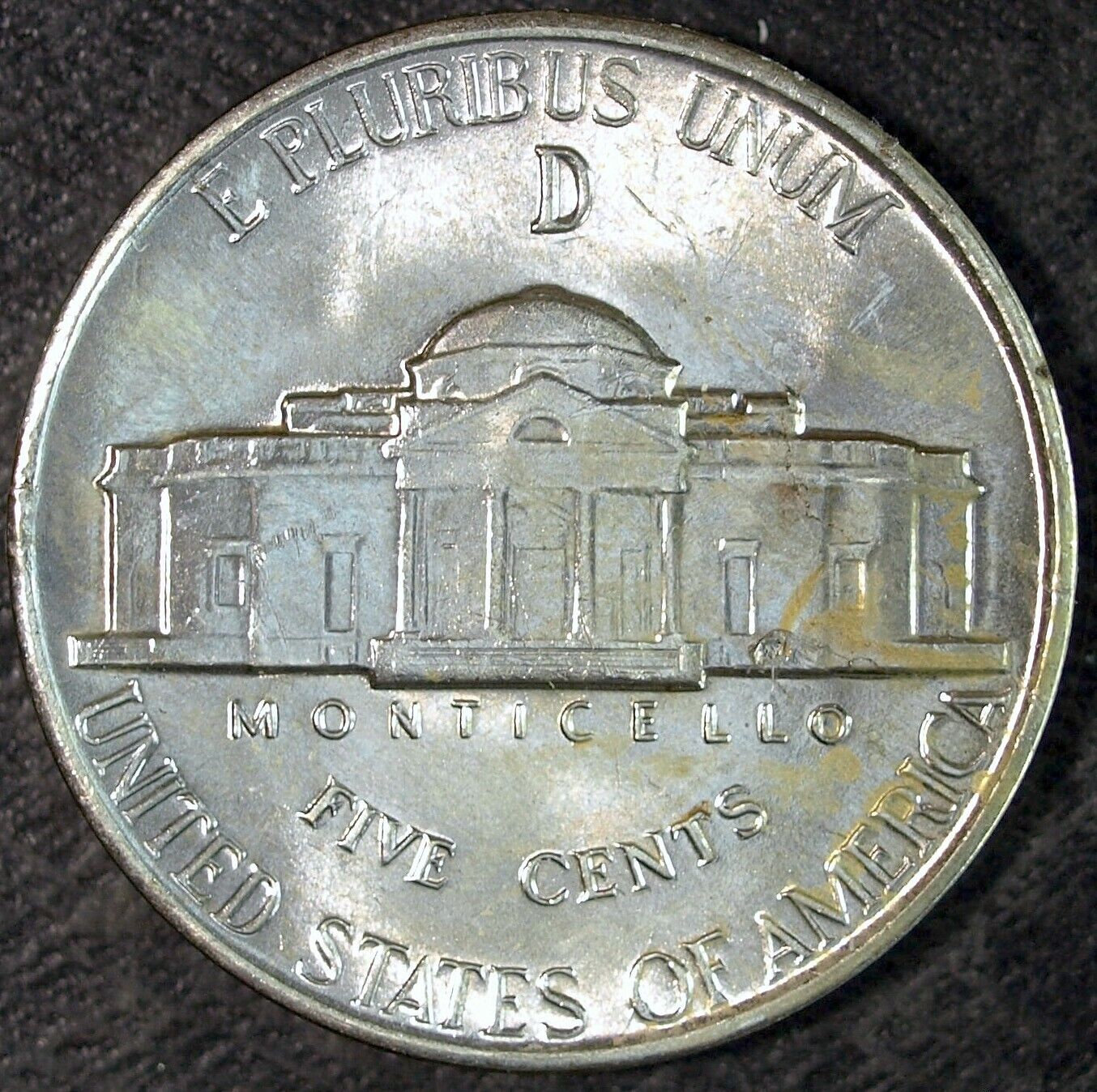 1943 D Silver Jefferson Nickel ☆☆ Uncirculated ☆☆ Great For Sets 104