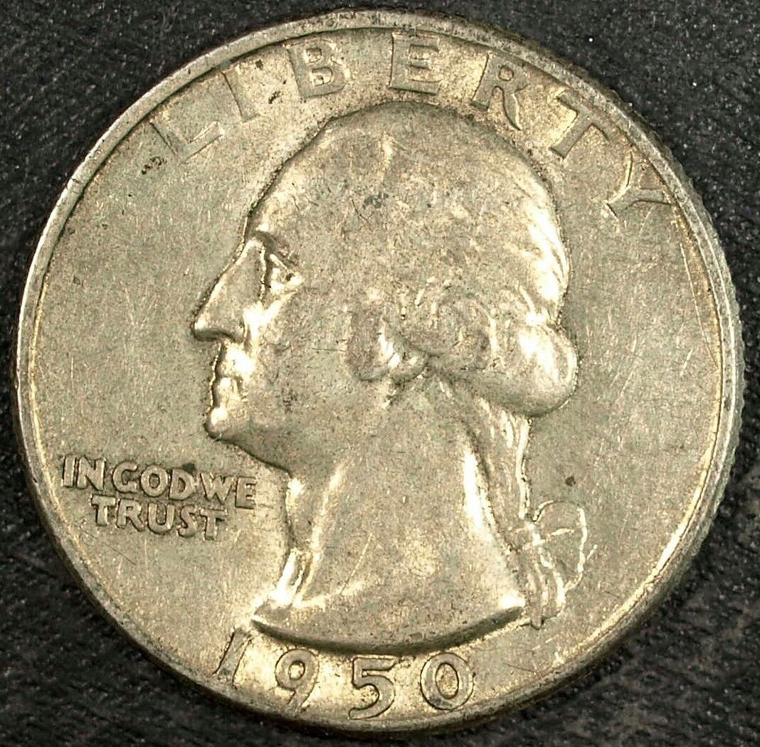 1950 D Washington Silver Quarter ☆☆ Circulated ☆☆ Great For Sets 371