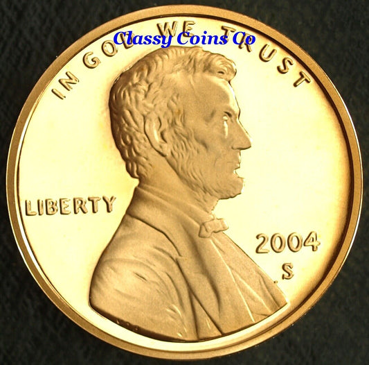 2004 S Proof Lincoln Cent ☆☆ Deep Mirrors ☆☆ Fresh From Proof Set ☆☆