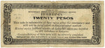 1943 20 Pesos Philippines Note ☆☆ Emergency Currency ☆☆ Mindanao 108