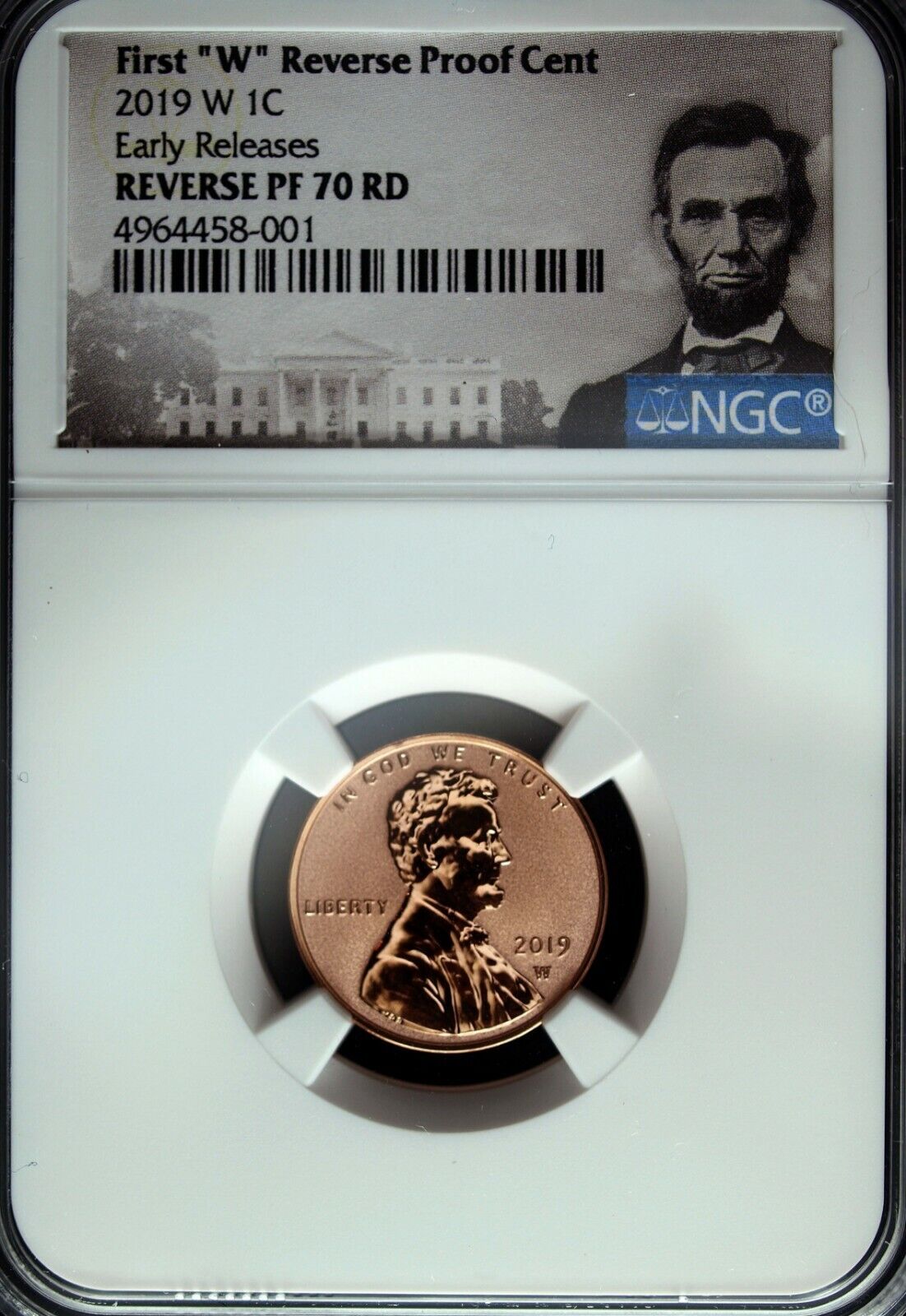 2019 US Mint Silver Proof Set & NGC First "W" Reverse Proof 70 Lincoln Cent ☆☆