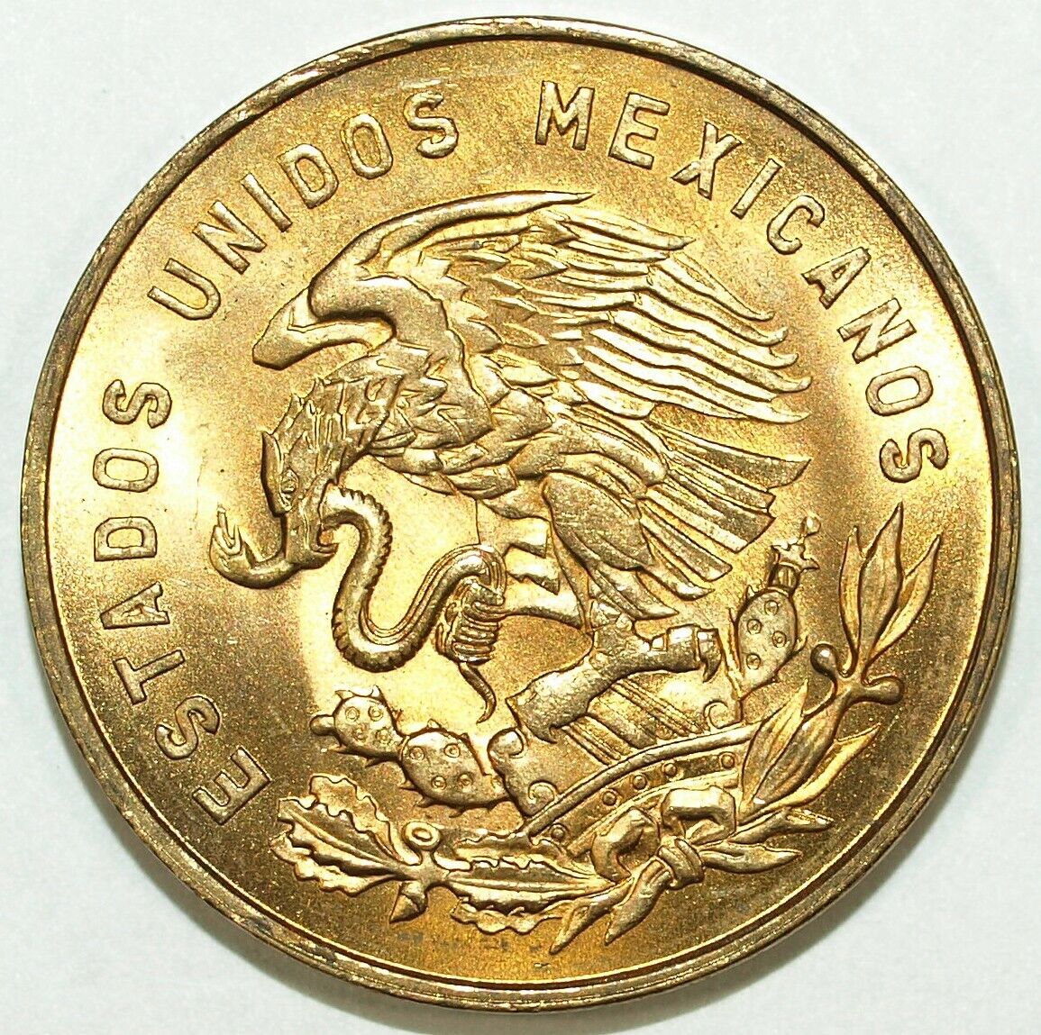 1965 Mexico Cinco Centavos Brilliant Uncirculated ☆☆ From Mint Set ☆☆ 599