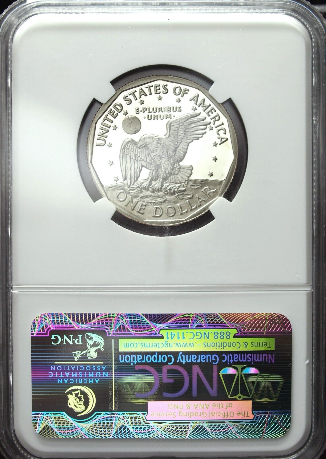 1999 P NGC PF 70 UCAM Proof Susan B. Anthony Dollar ☆☆ Great Collectible 013