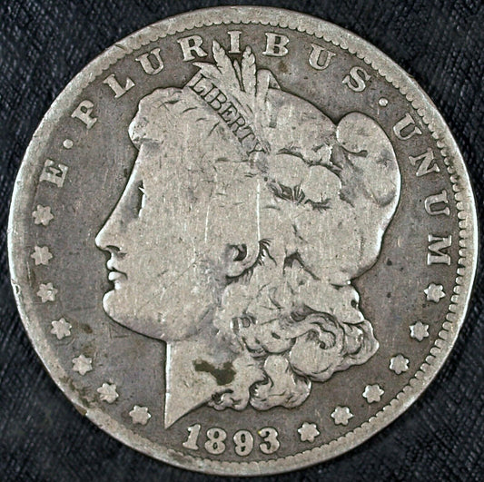 1893 CC Morgan Silver Dollar ☆☆ Circulated ☆☆ Great For Sets 311