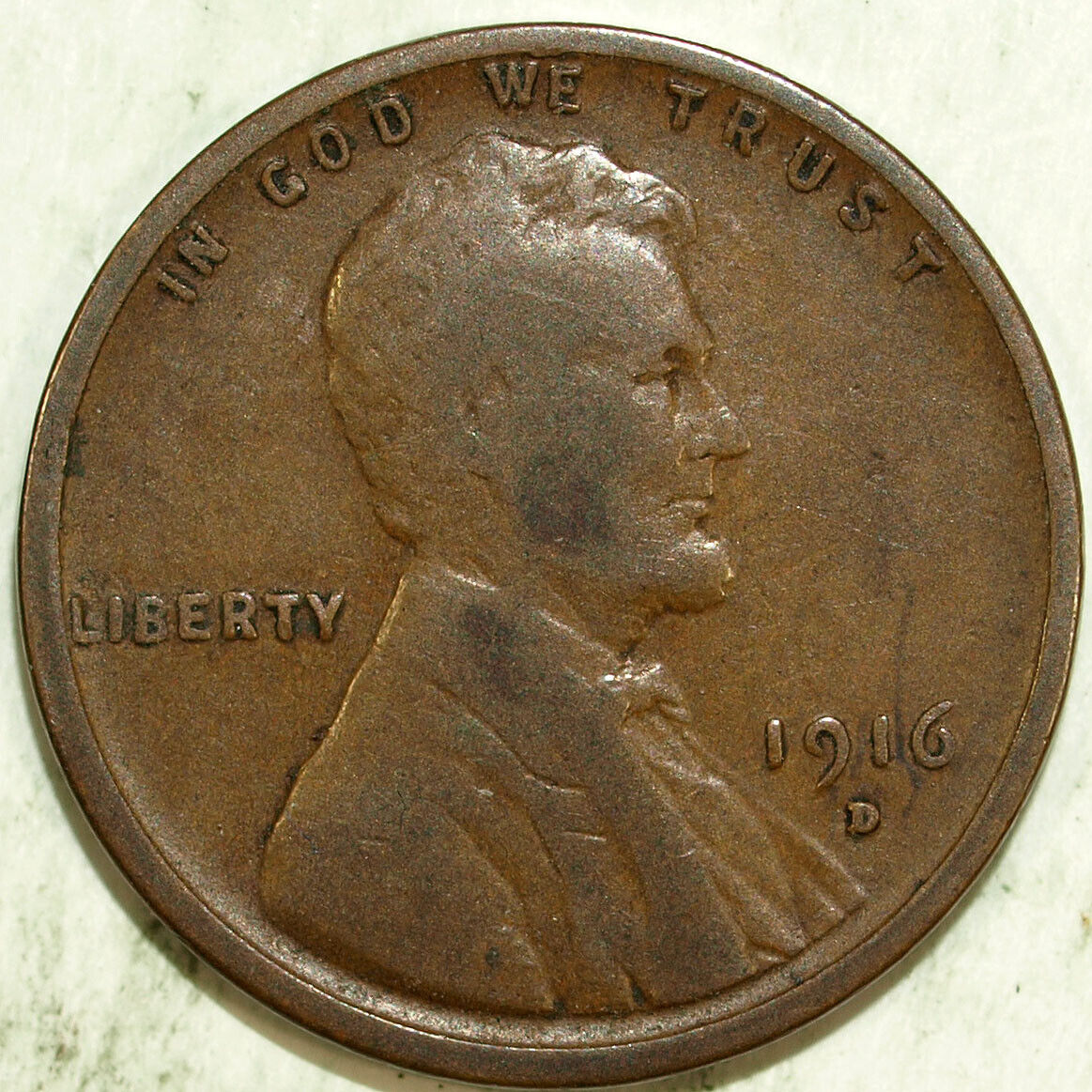 1916 D Lincoln Cent ☆☆ Circulated ☆☆ Great Set Filler 305