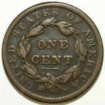 1838 Coronet Head Large Cent Piece ☆☆ Nice Circulation ☆☆ Album Filler 412