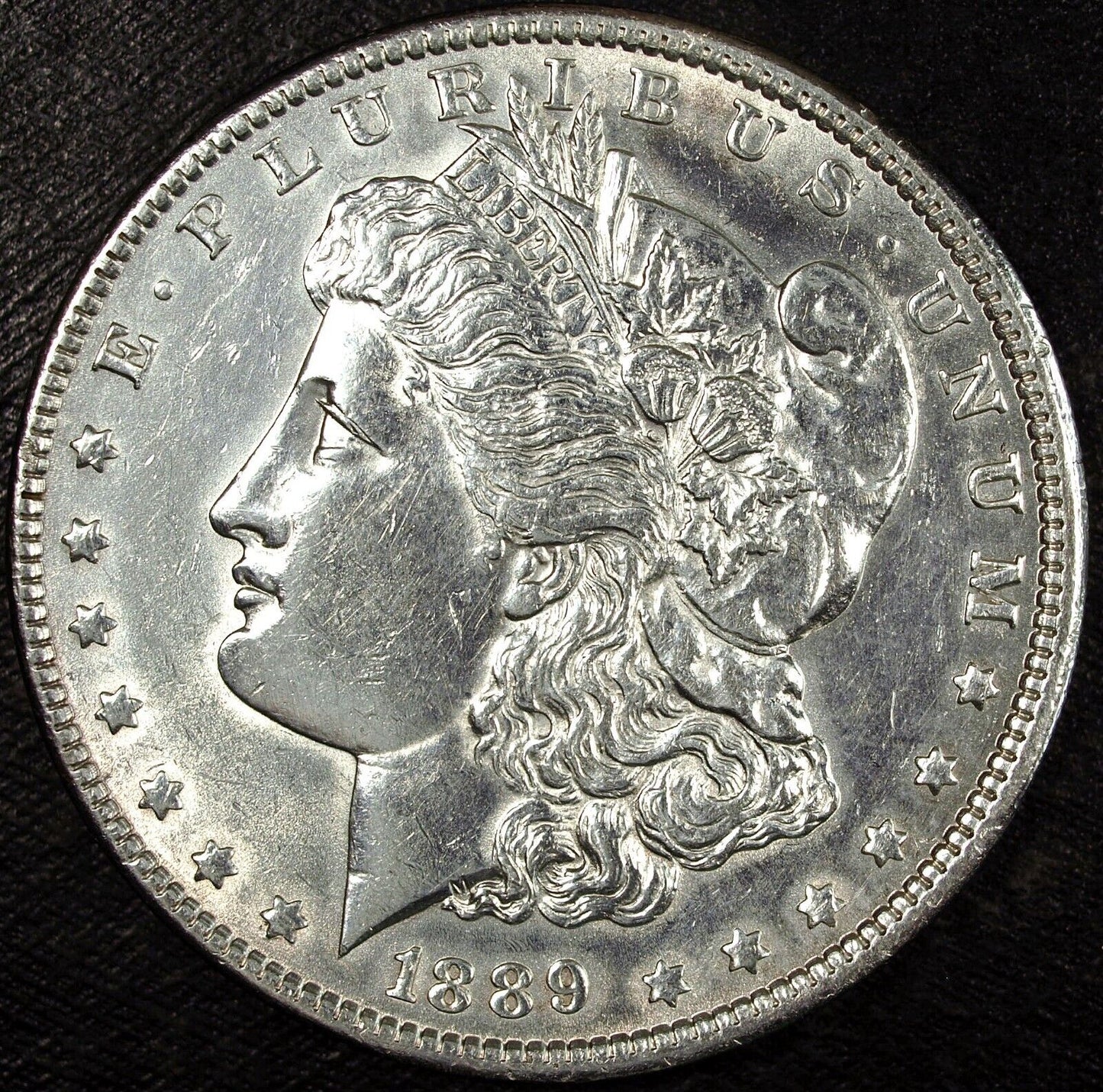 1889 P Morgan Silver Dollar ☆☆ Almost UnCirculated ☆☆ Great For Sets 116