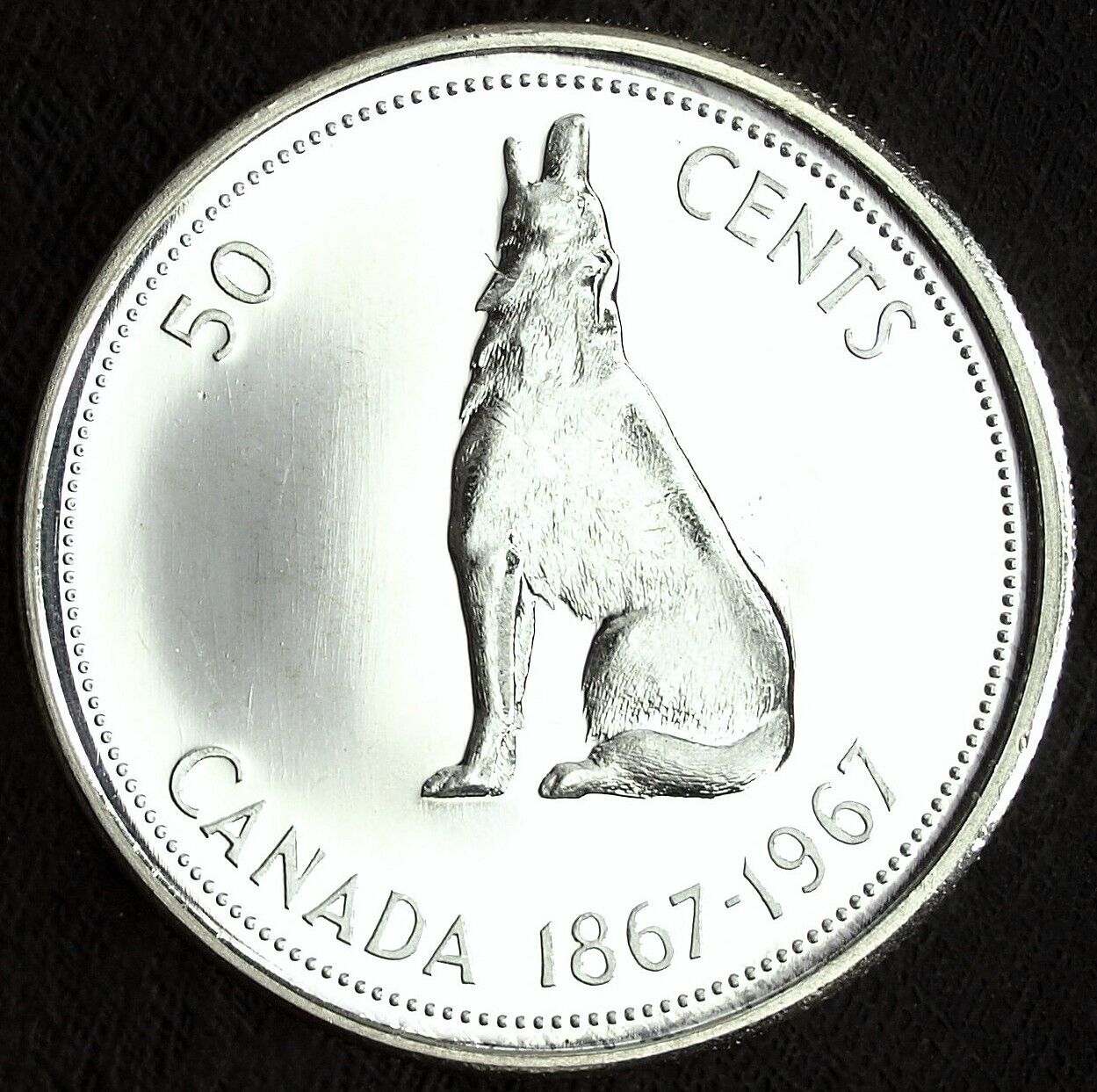 1967 Canada Silver 50 cents ☆☆ UnCirculated ☆☆ Great Set Filler 405
