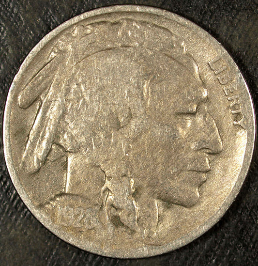 1928 P Buffalo Nickel ☆☆ Circulated ☆☆ Great Book Filler 207