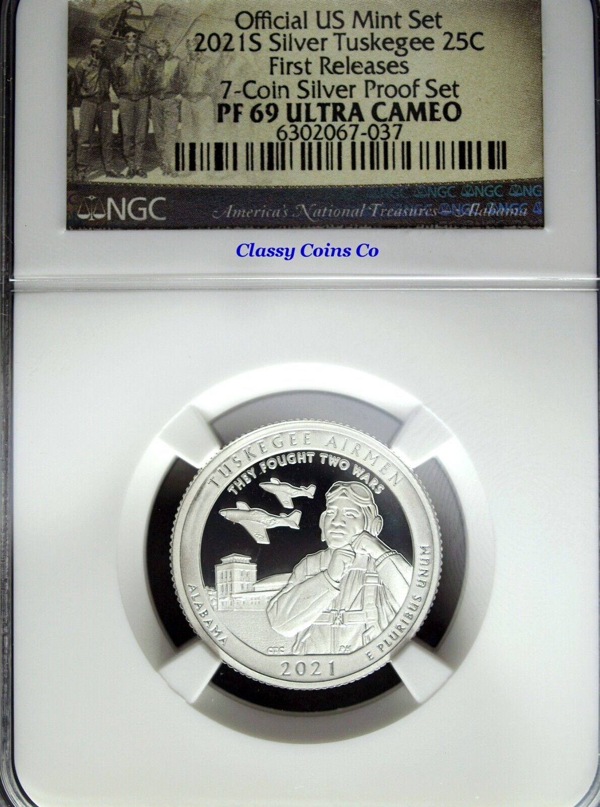 2021 S NGC Proof 69 UCAM Silver Washington Crossing ATB Quarter ☆☆ First Release